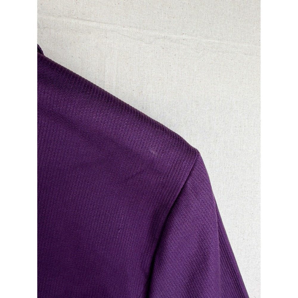New Christopher & Banks Button‎ Down Jacket size Petite Large Purple - Picture 5 of 8